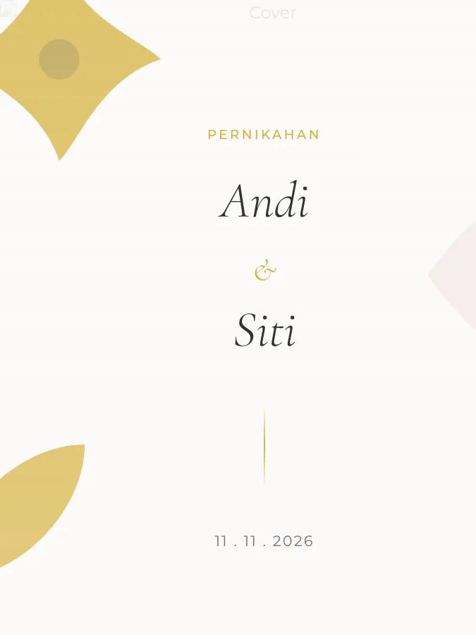 Template Elegan Floral Parallax